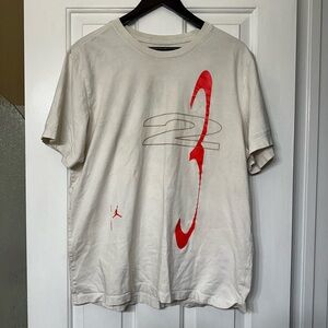 Air Jordan 23 Nike Just Do It White Short Sleeve Shirt Basketball Jumpman